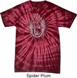 Mens Yoga Shirt Iconic Buddha Spider Tie Dye Tee T-shirt