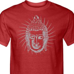 Mens Yoga Shirt Iconic Buddha Tall Tee T-Shirt