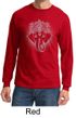Mens Yoga Shirt Iconic Ganesha Long Sleeve Tee T-Shirt