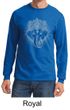 Mens Yoga Shirt Iconic Ganesha Long Sleeve Tee T-Shirt