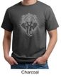 Mens Yoga Shirt Iconic Ganesha Organic Tee T-Shirt