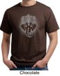 Mens Yoga Shirt Iconic Ganesha Organic Tee T-Shirt