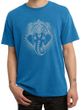 Mens Yoga Shirt Iconic Ganesha Pigment Dyed Tee T-Shirt