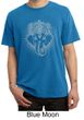 Mens Yoga Shirt Iconic Ganesha Pigment Dyed Tee T-Shirt