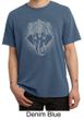Mens Yoga Shirt Iconic Ganesha Pigment Dyed Tee T-Shirt