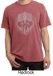 Mens Yoga Shirt Iconic Ganesha Pigment Dyed Tee T-Shirt
