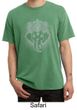 Mens Yoga Shirt Iconic Ganesha Pigment Dyed Tee T-Shirt