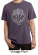 Mens Yoga Shirt Iconic Ganesha Pigment Dyed Tee T-Shirt