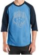 Mens Yoga Shirt Iconic Ganesha Raglan Tee T-Shirt