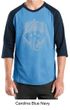 Mens Yoga Shirt Iconic Ganesha Raglan Tee T-Shirt