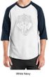 Mens Yoga Shirt Iconic Ganesha Raglan Tee T-Shirt