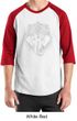 Mens Yoga Shirt Iconic Ganesha Raglan Tee T-Shirt
