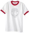 Mens Yoga Shirt Iconic Ganesha Ringer Tee T-Shirt