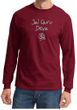 Mens Yoga Shirt Jai Guru Deva Long Sleeve Tee T-Shirt