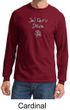 Mens Yoga Shirt Jai Guru Deva Long Sleeve Tee T-Shirt
