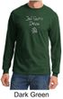Mens Yoga Shirt Jai Guru Deva Long Sleeve Tee T-Shirt
