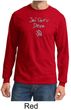 Mens Yoga Shirt Jai Guru Deva Long Sleeve Tee T-Shirt