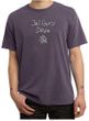 Mens Yoga Shirt Jai Guru Deva Pigment Dyed Tee T-Shirt
