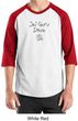 Mens Yoga Shirt Jai Guru Deva Raglan Tee T-Shirt