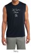 Mens Yoga Shirt Jai Guru Deva Sleeveless Moisture Wicking Tee T-Shirt
