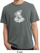 Mens Yoga Shirt Krishna Pigment Dyed Tee T-Shirt