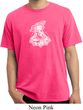 Mens Yoga Shirt Krishna Pigment Dyed Tee T-Shirt