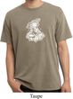 Mens Yoga Shirt Krishna Pigment Dyed Tee T-Shirt