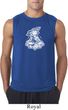 Mens Yoga Shirt Krishna Sleeveless Tee T-Shirt