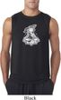 Mens Yoga Shirt Krishna Sleeveless Tee T-Shirt