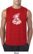 Mens Yoga Shirt Krishna Sleeveless Tee T-Shirt