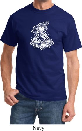 Mens Yoga Shirt Krishna Tee T-Shirt