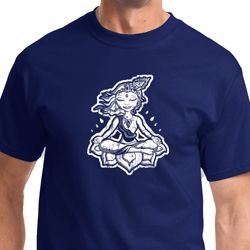 Mens Yoga Shirt Krishna Tee T-Shirt