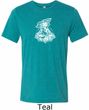 Mens Yoga Shirt Krishna Tri Blend Crewneck Tee T-Shirt