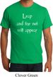 Mens Yoga Shirt Leap Organic Tee T-Shirt