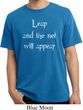 Mens Yoga Shirt Leap Pigment Dyed Tee T-Shirt