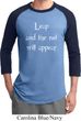 Mens Yoga Shirt Leap Raglan Tee T-Shirt