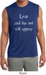 Mens Yoga Shirt Leap Sleeveless Moisture Wicking Tee T-Shirt
