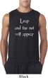 Mens Yoga Shirt Leap Sleeveless Tee T-Shirt