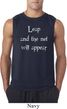 Mens Yoga Shirt Leap Sleeveless Tee T-Shirt