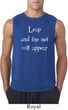 Mens Yoga Shirt Leap Sleeveless Tee T-Shirt