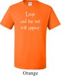 Mens Yoga Shirt Leap Tall Tee T-Shirt