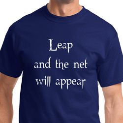 Mens Yoga Shirt Leap Tee T-Shirt