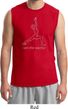 Mens Yoga Shirt Line Warrior Muscle Tee T-Shirt