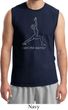 Mens Yoga Shirt Line Warrior Muscle Tee T-Shirt