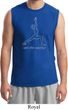 Mens Yoga Shirt Line Warrior Muscle Tee T-Shirt