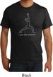 Mens Yoga Shirt Line Warrior Organic Tee T-Shirt