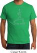 Mens Yoga Shirt Line Warrior Organic Tee T-Shirt