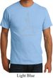 Mens Yoga Shirt Line Warrior Organic Tee T-Shirt