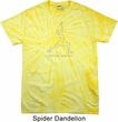 Mens Yoga Shirt Line Warrior Spider Tie Dye Tee T-shirt