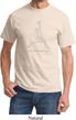 Mens Yoga Shirt Line Warrior Tee T-Shirt
